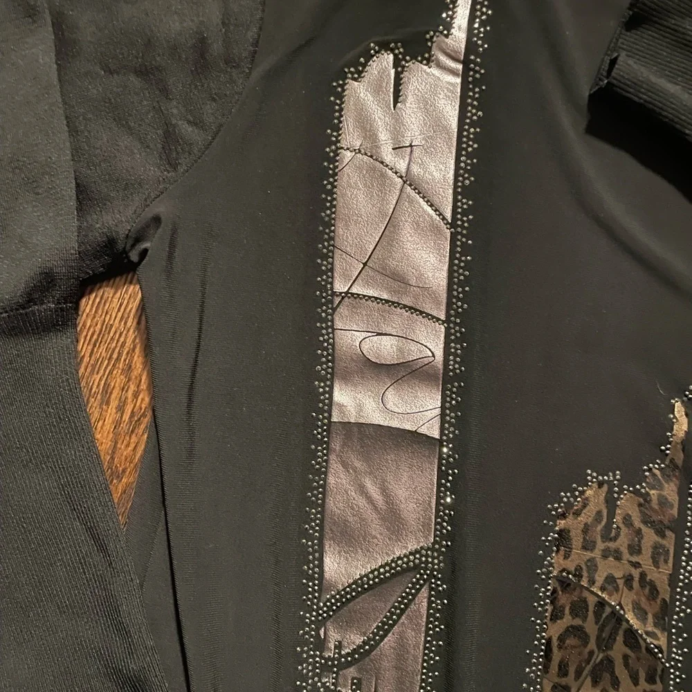 EFRAZE Black Maxi Dress Size M - Picture 6 of 8